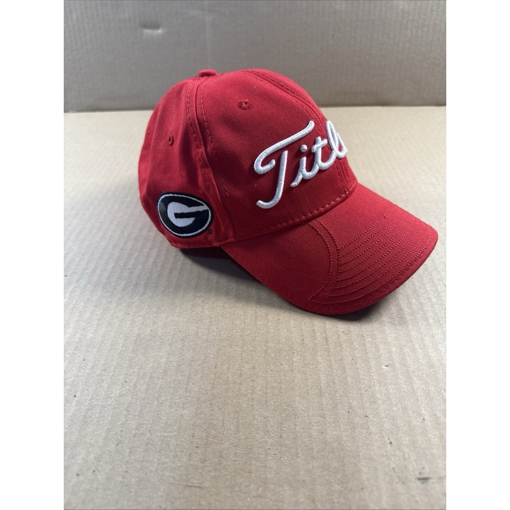 Georgia Bulldog Golf TITLEIST Hat New Era Strap back, Collegiate Golf